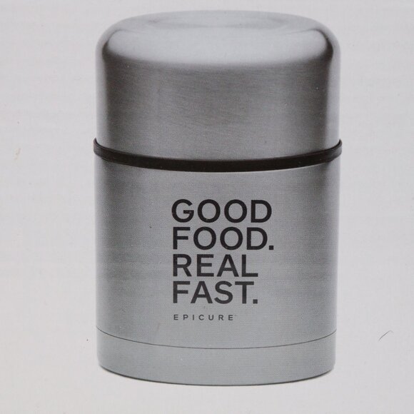 BNIB Epicure Insulated Food Jar Stainless Steel Double Walled 7hrs Cold  9 Hot - Picture 3 of 7